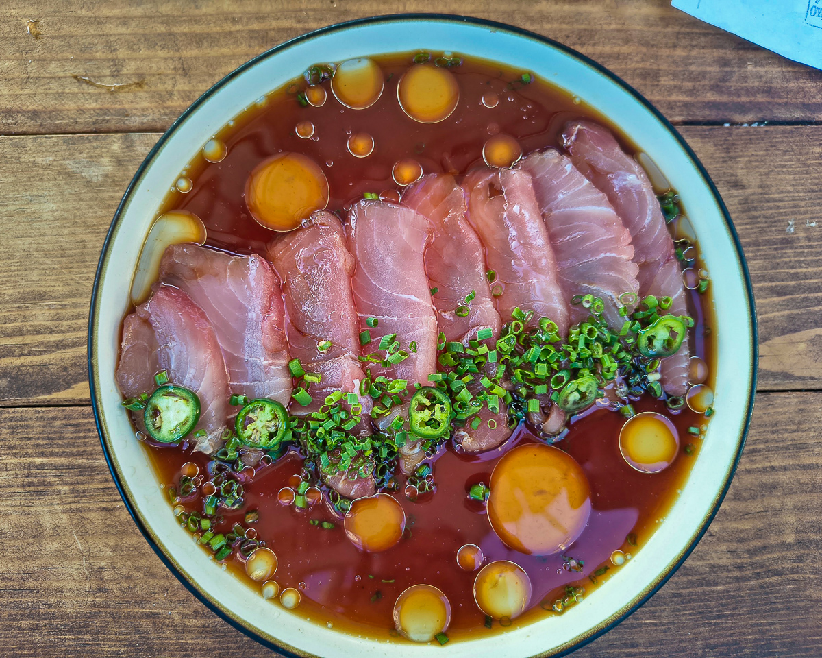 Sahimi de Pesca del Día